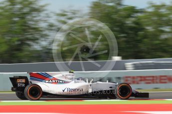 World © Octane Photographic Ltd. Formula 1 - Spanish Grand Prix - Practice 1. Lance Stroll - Williams Martini Racing FW40. Circuit de Barcelona - Catalunya. Friday 12th May 2017. Digital Ref: 1810CB1L8109