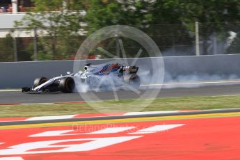 World © Octane Photographic Ltd. Formula 1 - Spanish Grand Prix - Practice 1. Felipe Massa - Williams Martini Racing FW40. Circuit de Barcelona - Catalunya. Friday 12th May 2017. Digital Ref: 1810CB1L8120