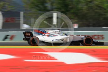 World © Octane Photographic Ltd. Formula 1 - Spanish Grand Prix - Practice 1. Felipe Massa - Williams Martini Racing FW40. Circuit de Barcelona - Catalunya. Friday 12th May 2017. Digital Ref: 1810CB1L8129