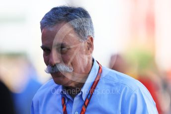 World © Octane Photographic Ltd. Formula 1 - Spanish Grand Prix - Practice 1. Chase Cary - Executive chairman of the Formula One Group. Circuit de Barcelona - Catalunya. Friday 12th May 2017. Digital Ref: 1810CB7D3897