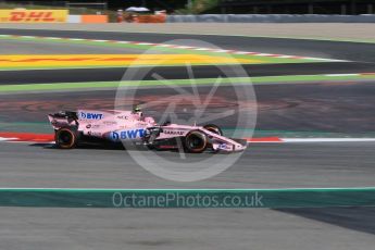 World © Octane Photographic Ltd. Formula 1 - Spanish Grand Prix - Practice 1. Esteban Ocon - Sahara Force India VJM10. Circuit de Barcelona - Catalunya. Friday 12th May 2017. Digital Ref: 1810CB7D3909