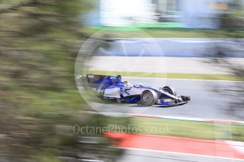 World © Octane Photographic Ltd. Formula 1 - Spanish Grand Prix - Practice 1. Marcus Ericsson – Sauber F1 Team C36. Circuit de Barcelona - Catalunya. Friday 12th May 2017. Digital Ref: 1810CB7D4211