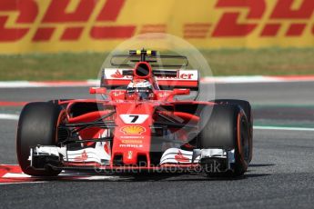 World © Octane Photographic Ltd. Formula 1 - Spanish Grand Prix - Practice 1. Kimi Raikkonen - Scuderia Ferrari SF70H. Circuit de Barcelona - Catalunya. Friday 12th May 2017. Digital Ref: 1810LB1D8989