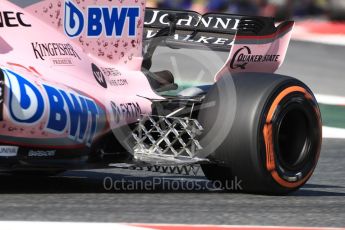 Esteban Ocon - Sahara Force India VJM10. Circuit de Barcelona - Catalunya. Friday 12th May 2017. Digital Ref: 1810LB1D9035