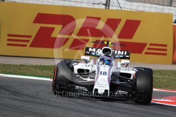 World © Octane Photographic Ltd. Formula 1 - Spanish Grand Prix - Practice 1. Lance Stroll - Williams Martini Racing FW40. Circuit de Barcelona - Catalunya. Friday 12th May 2017. Digital Ref: 1810LB1D9106