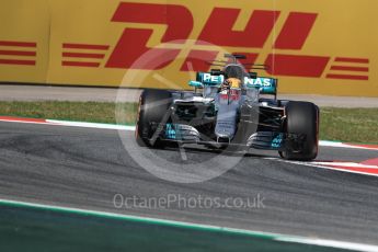 World © Octane Photographic Ltd. Formula 1 - Spanish Grand Prix - Practice 1. Lewis Hamilton - Mercedes AMG Petronas F1 W08 EQ Energy+. Circuit de Barcelona - Catalunya. Friday 12th May 2017. Digital Ref: 1810LB1D9115