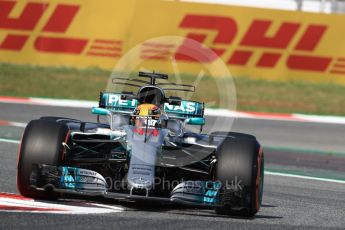World © Octane Photographic Ltd. Formula 1 - Spanish Grand Prix - Practice 1. Lewis Hamilton - Mercedes AMG Petronas F1 W08 EQ Energy+. Circuit de Barcelona - Catalunya. Friday 12th May 2017. Digital Ref: 1810LB1D9121