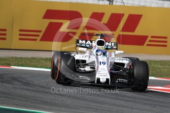 World © Octane Photographic Ltd. Formula 1 - Spanish Grand Prix - Practice 1. Felipe Massa - Williams Martini Racing FW40. Circuit de Barcelona - Catalunya. Friday 12th May 2017. Digital Ref: 1810LB1D91253