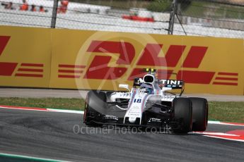 World © Octane Photographic Ltd. Formula 1 - Spanish Grand Prix Practice 1. Lance Stroll - Williams Martini Racing FW40. Circuit de Barcelona - Catalunya, Spain. Friday 12th May 2017. Digital Ref: 1810LB1D9193