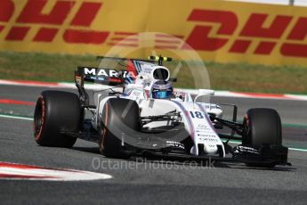 World © Octane Photographic Ltd. Formula 1 - Spanish Grand Prix Practice 1. Lance Stroll - Williams Martini Racing FW40. Circuit de Barcelona - Catalunya, Spain. Friday 12th May 2017. Digital Ref: 1810LB1D9201