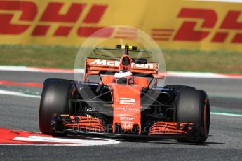 World © Octane Photographic Ltd. Formula 1 - Spanish Grand Prix Practice 1. Stoffel Vandoorne - McLaren Honda MCL32. Circuit de Barcelona - Catalunya, Spain. Friday 12th May 2017. Digital Ref: 1810LB1D9215