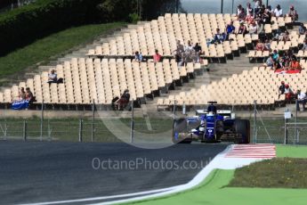 World © Octane Photographic Ltd. Formula 1 - Spanish Grand Prix Practice 1. Marcus Ericsson – Sauber F1 Team C36. Circuit de Barcelona - Catalunya, Spain. Friday 12th May 2017. Digital Ref: 1810LB1D9414