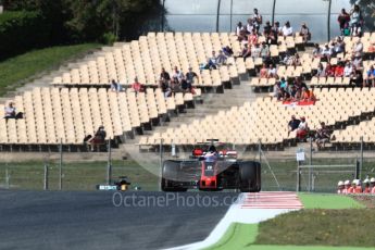 World © Octane Photographic Ltd. Formula 1 - Spanish Grand Prix Practice 1. Romain Grosjean - Haas F1 Team VF-17. Circuit de Barcelona - Catalunya, Spain. Friday 12th May 2017. Digital Ref: 1810LB1D9493