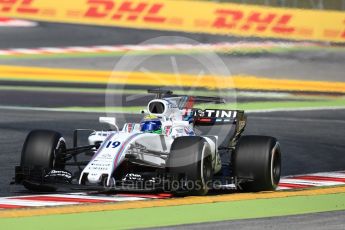 World © Octane Photographic Ltd. Formula 1 - Spanish Grand Prix Practice 1. Felipe Massa - Williams Martini Racing FW40. Circuit de Barcelona - Catalunya, Spain. Friday 12th May 2017. Digital Ref: 1810LB1D9548