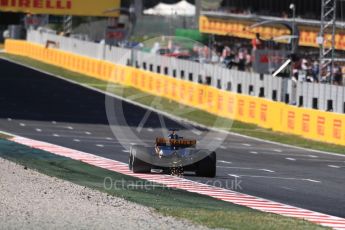 World © Octane Photographic Ltd. Formula 1 - Spanish Grand Prix Practice 1. Nico Hulkenberg - Renault Sport F1 Team R.S.17. Circuit de Barcelona - Catalunya, Spain. Friday 12th May 2017. Digital Ref: 1810LB1D9613
