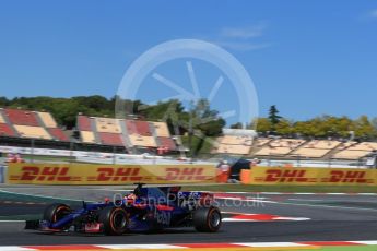 World © Octane Photographic Ltd. Formula 1 - Spanish Grand Prix Practice 1. Daniil Kvyat - Scuderia Toro Rosso STR12. Circuit de Barcelona - Catalunya, Spain. Friday 12th May 2017. Digital Ref: 1810LB2D7377