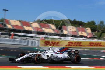 World © Octane Photographic Ltd. Formula 1 - Spanish Grand Prix Practice 1. Lance Stroll - Williams Martini Racing FW40. Circuit de Barcelona - Catalunya, Spain. Friday 12th May 2017. Digital Ref: 1810LB2D7388
