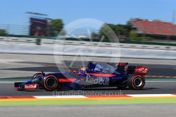 World © Octane Photographic Ltd. Formula 1 - Spanish Grand Prix Practice 1. Daniil Kvyat - Scuderia Toro Rosso STR12. Circuit de Barcelona - Catalunya, Spain. Friday 12th May 2017. Digital Ref: 1810LB2D7409