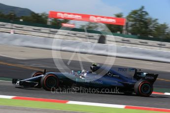 World © Octane Photographic Ltd. Formula 1 - Spanish Grand Prix Practice 1. Valtteri Bottas - Mercedes AMG Petronas F1 W08 EQ Energy+. Circuit de Barcelona - Catalunya, Spain. Friday 12th May 2017. Digital Ref: 1810LB2D7489