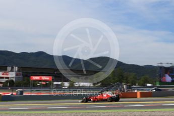 World © Octane Photographic Ltd. Formula 1 - Spanish Grand Prix - Practice 1. Kimi Raikkonen - Scuderia Ferrari SF70H. Circuit de Barcelona - Catalunya. Friday 12th May 2017. Digital Ref: 1810LB2D7542