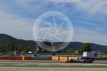 World © Octane Photographic Ltd. Formula 1 - Spanish Grand Prix - Practice 1. Pascal Wehrlein – Sauber F1 Team C36. Circuit de Barcelona - Catalunya. Friday 12th May 2017. Digital Ref: 1810LB2D7553