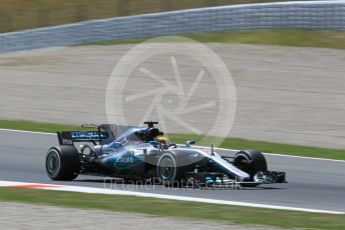 World © Octane Photographic Ltd. Formula 1 - Spanish Grand Prix Practice 2. Lewis Hamilton - Mercedes AMG Petronas F1 W08 EQ Energy+. Circuit de Barcelona - Catalunya, Spain. Friday 12th May 2017. Digital Ref: 1812CB1L8255