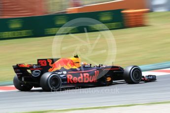 World © Octane Photographic Ltd. Formula 1 - Spanish Grand Prix Practice 2. Max Verstappen - Red Bull Racing RB13. Circuit de Barcelona - Catalunya, Spain. Friday 12th May 2017. Digital Ref: 1812CB1L8292