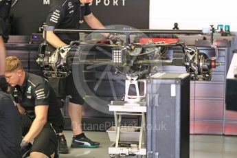 World © Octane Photographic Ltd. Formula 1 - Spanish Grand Prix Practice 2. Mercedes AMG Petronas F1 W08 EQ Energy+. Circuit de Barcelona - Catalunya, Spain. Friday 12th May 2017. Digital Ref: 1812CB1L8546