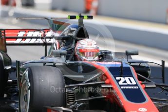 World © Octane Photographic Ltd. Formula 1 - Spanish Grand Prix Practice 2. Kevin Magnussen - Haas F1 Team VF-17. Circuit de Barcelona - Catalunya, Spain. Friday 12th May 2017. Digital Ref: 1812CB7D4645
