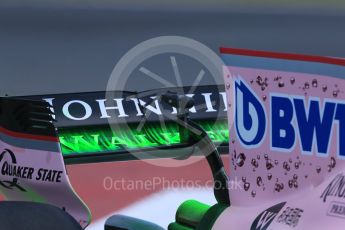 World © Octane Photographic Ltd. Formula 1 - Spanish Grand Prix Practice 2. Sergio Perez - Sahara Force India VJM10. Circuit de Barcelona - Catalunya, Spain. Friday 12th May 2017. Digital Ref: 1812CB7D4704