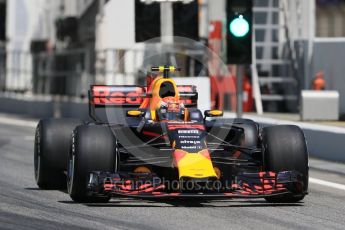World © Octane Photographic Ltd. Formula 1 - Spanish Grand Prix Practice 2. Max Verstappen - Red Bull Racing RB13. Circuit de Barcelona - Catalunya, Spain. Friday 12th May 2017. Digital Ref: 1812CB7D4831