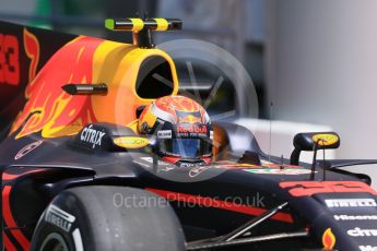 World © Octane Photographic Ltd. Formula 1 - Spanish Grand Prix Practice 2. Max Verstappen - Red Bull Racing RB13. Circuit de Barcelona - Catalunya, Spain. Friday 12th May 2017. Digital Ref: 1812CB7D4837