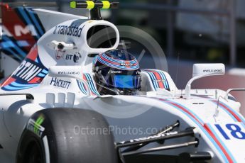 World © Octane Photographic Ltd. Formula 1 - Spanish Grand Prix Practice 2. Lance Stroll - Williams Martini Racing FW40. Circuit de Barcelona - Catalunya, Spain. Friday 12th May 2017. Digital Ref: 1812CB7D4844