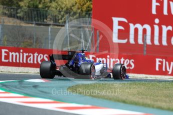 World © Octane Photographic Ltd. Formula 1 - Spanish Grand Prix Practice 2. Marcus Ericsson – Sauber F1 Team C36. Circuit de Barcelona - Catalunya, Spain. Friday 12th May 2017. Digital Ref: 1812LB1D9719