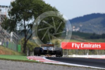 World © Octane Photographic Ltd. Formula 1 - Spanish Grand Prix Practice 2. Jolyon Palmer - Renault Sport F1 Team R.S.17. Circuit de Barcelona - Catalunya, Spain. Friday 12th May 2017. Digital Ref: 1812LB1D9828