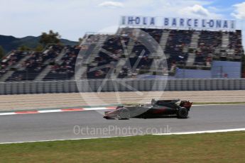 World © Octane Photographic Ltd. Formula 1 - Spanish Grand Prix Practice 2. Kevin Magnussen - Haas F1 Team VF-17. Circuit de Barcelona - Catalunya, Spain. Friday 12th May 2017. Digital Ref: 1812LB2D7745