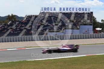 World © Octane Photographic Ltd. Formula 1 - Spanish Grand Prix Practice 2. Sergio Perez - Sahara Force India VJM10. Circuit de Barcelona - Catalunya, Spain. Friday 12th May 2017. Digital Ref: 1812LB2D7813