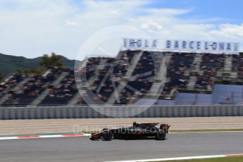 World © Octane Photographic Ltd. Formula 1 - Spanish Grand Prix Practice 2. Kevin Magnussen - Haas F1 Team VF-17. Circuit de Barcelona - Catalunya, Spain. Friday 12th May 2017. Digital Ref: 1812LB2D7819