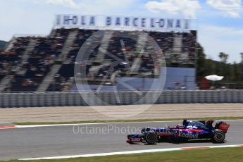 World © Octane Photographic Ltd. Formula 1 - Spanish Grand Prix Practice 2. Daniil Kvyat - Scuderia Toro Rosso STR12. Circuit de Barcelona - Catalunya, Spain. Friday 12th May 2017. Digital Ref: 1812LB2D7864