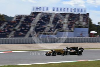 World © Octane Photographic Ltd. Formula 1 - Spanish Grand Prix Practice 2. Jolyon Palmer - Renault Sport F1 Team R.S.17. Circuit de Barcelona - Catalunya, Spain. Friday 12th May 2017. Digital Ref: 1812LB2D7889