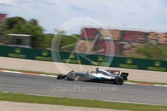 World © Octane Photographic Ltd. Formula 1 - Spanish Grand Prix Practice 2. Lewis Hamilton - Mercedes AMG Petronas F1 W08 EQ Energy+. Circuit de Barcelona - Catalunya, Spain. Friday 12th May 2017. Digital Ref: 1812LB2D7920