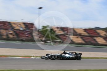 World © Octane Photographic Ltd. Formula 1 - Spanish Grand Prix Practice 2. Lewis Hamilton - Mercedes AMG Petronas F1 W08 EQ Energy+. Circuit de Barcelona - Catalunya, Spain. Friday 12th May 2017. Digital Ref: 1812LB2D7972