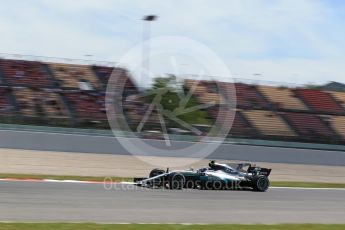 World © Octane Photographic Ltd. Formula 1 - Spanish Grand Prix Practice 2. Valtteri Bottas - Mercedes AMG Petronas F1 W08 EQ Energy+. Circuit de Barcelona - Catalunya, Spain. Friday 12th May 2017. Digital Ref: 1812LB2D7999