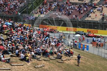 World © Octane Photographic Ltd. Formula 1 - Spanish Grand Prix Race. First lap drama, Vettel leads Hamilton ahead of Raikkonen, Verstappen and Bottas. Circuit de Barcelona - Catalunya, Spain. Sunday 14th May 2017. Digital Ref:1825LB1D3816
