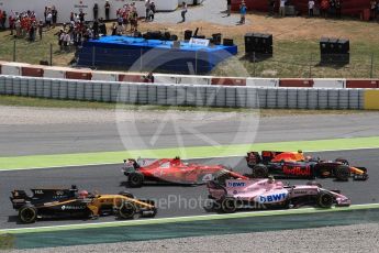 World © Octane Photographic Ltd. Formula 1 - Spanish Grand Prix Race. First lap drama. Circuit de Barcelona - Catalunya, Spain. Sunday 14th May 2017. Digital Ref:1825LB1D3867