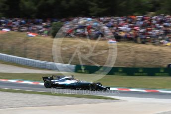 World © Octane Photographic Ltd. Formula 1 - Spanish Grand Prix Race. Lewis Hamilton - Mercedes AMG Petronas F1 W08 EQ Energy+. Circuit de Barcelona - Catalunya, Spain. Sunday 14th May 2017. Digital Ref:1825LB1D4242