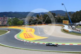 World © Octane Photographic Ltd. Formula 1 - Spanish Grand Prix Race. Valtteri Bottas - Mercedes AMG Petronas F1 W08 EQ Energy+ and Daniel Ricciardo - Red Bull Racing RB13. Circuit de Barcelona - Catalunya, Spain. Sunday 14th May 2017. Digital Ref:1825LB2D9153