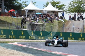 World © Octane Photographic Ltd. Formula 1 - Spanish Grand Prix Race. Lewis Hamilton - Mercedes AMG Petronas F1 W08 EQ Energy+. Circuit de Barcelona - Catalunya, Spain. Sunday 14th May 2017. Digital Ref:1825LB2D9196