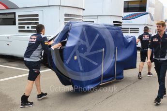 World © Octane Photographic Ltd. Formula 1 - Spanish Grand Prix. Scuderia Toro Rosso STR12. Circuit de Barcelona - Catalunya, Spain. Thursday 11th May 2017. Digital Ref: 1805CB1L7506