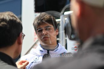 World © Octane Photographic Ltd. Formula 1 - Spanish Grand Prix. Lance Stroll - Williams Martini Racing FW40. Circuit de Barcelona - Catalunya, Spain. Thursday 11th May 2017. Digital Ref:1805CB1L7507